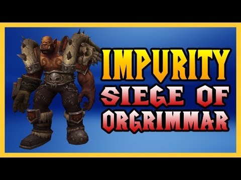 Impurity vs Thok the Bloodthirsty - 10 Man Normal Siege of Orgrimmar - World of Warcraft