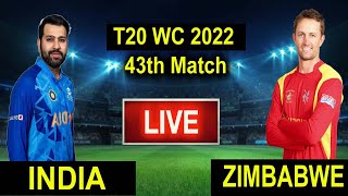 India Vs Zimbabwe T20 World Cup 2022 Match Live Streaming | Ind Vs ZIM T20 WC Live Streaming