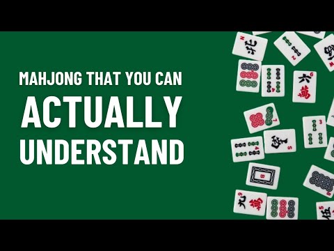 Easiest Mahjong tutorial (for beginners)