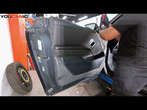 How to Remove the Front Right Door Card Panel on a 2013-2021 BMW i3
