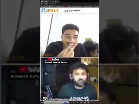 🎧achanak bhayanak gaming omegle funny moments 😂