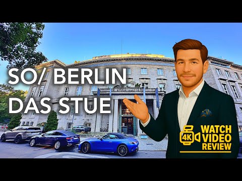 SO Berlin Das Stue - 4K video tour of a hidden luxury hotel gem in the heart of Berlin