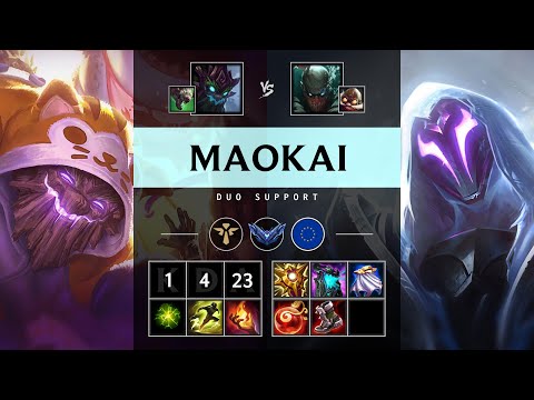 Maokai Support vs Pyke - EUW Diamond Patch 25.15