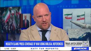 Hegseth Goes After the Pentagon Press Corps Using Biblical References in Attacks