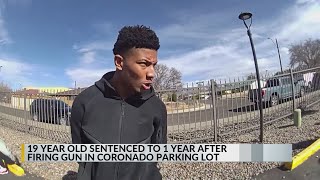 Teen who shot up Coronado Mall parking lot sentenced to one year