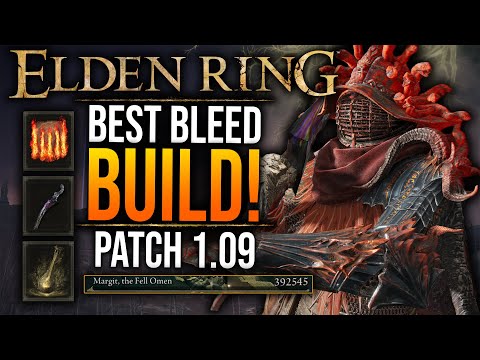 The Most BROKEN Bleed Build in Elden Ring PATCH 1.09! BEST BUILDS AFTER UPDATE!
