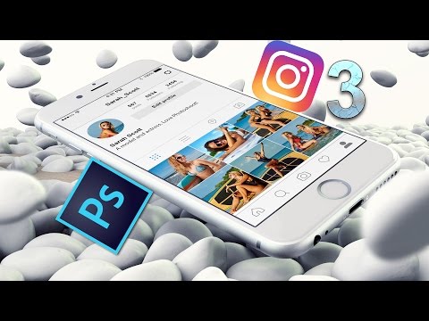 How to Design New Instagram App  UI/UX for iOS: Part 3 | Photoshop Tutorials