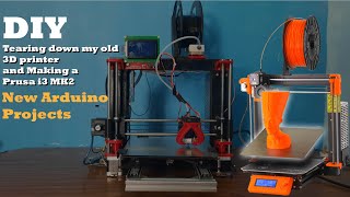 Download the video "Tearing down my old 3D printer and building a Prusa i3 Mk2 3D printer| DIY Arduino projects"