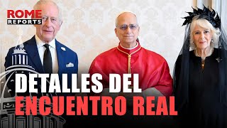 The private meeting between the Pope and the King and Queen of the United Kingdom: these were the...
