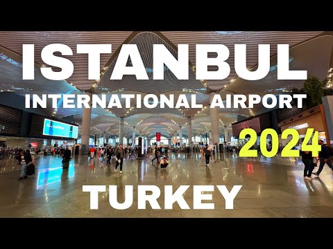 Istanbul International Airport, Turkey 2024
