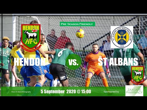 Hendon 0 St Albans 0 - Friendly Highlights 5 September 2020