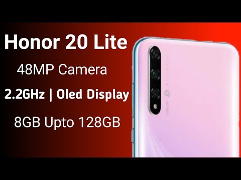 Honor 20 Lite - 48MP Camera, Indisplay Fingerprint Sensor, 8GB/128GB | Technical Remedy