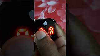 How to set time in touch watch..