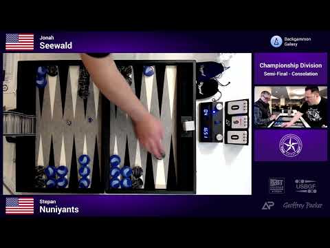 2022 TXBG - Championship Div. Consolation Semi-Final - Jonah Seewald vs. Stepan Nuniyants