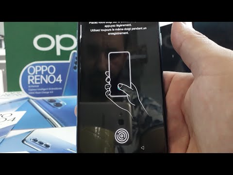 How to change and  delete a fingerprint for OPPO Reno 4