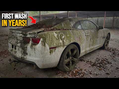 Thumbnail for Deep Cleaning an ABANDONED CHEVROLET CAMARO SS – Extremely Satisfying by Chevrolet Camaro