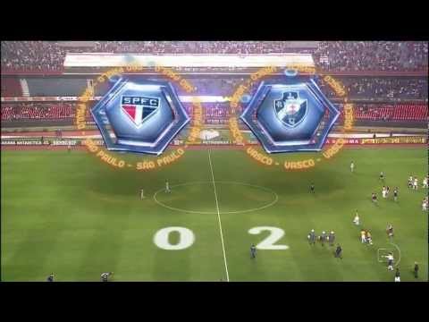 Série A 2011: São Paulo 0 x 2 Vasco (Gols) - Globo HDTV