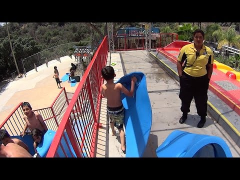Racer Water Slide at Raging Waters Los Angeles