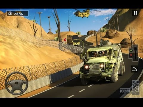 US Army Cargo Truck Transport Military Bus Driver # Best Android Gameplay