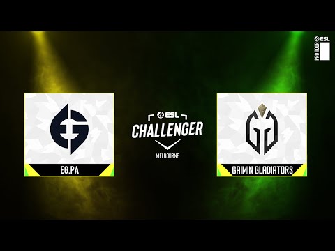 EG.PA vs. Gaimin Gladiators - Map 2 [Mirage] - ESL Challenger Melbourne 2022 NA Closed Qualifier