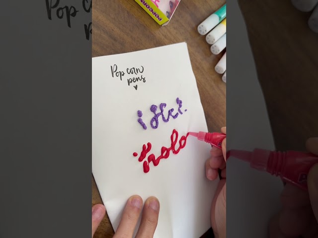 Vídeo relacionado con 6 Piezas De Rotuladores Mágicos Puffys, Set De Bolígrafos De Dibujo De Palomitas De Maíz con Burbujas, Bolígrafos Únicos para Colorear Y Dibujar En, Rotuladores Creativos para Escribir Tarjetas
