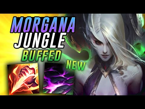 NEW BUFFED MORGANA JUNGLE IS BROKEN! - League of Legends