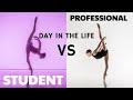 Day in the life : Ballet Student VS Professional Ballet Dancer