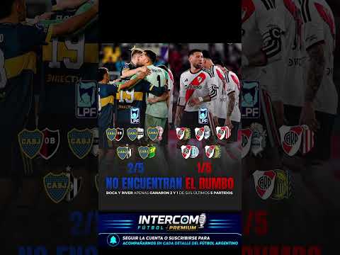 RIVER Y BOCA: MALA ACTUALIDAD #riverplate #bocajuniors #futbolargentino #boca #river #viral #shorts