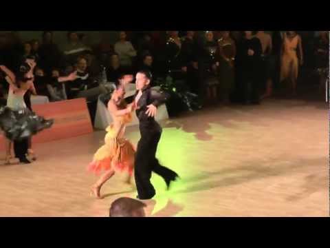 00264 Latvia Open 2012 WDSF Latin 1/4 Samba - Nikolay Chernov & Evgenia Florinskaya