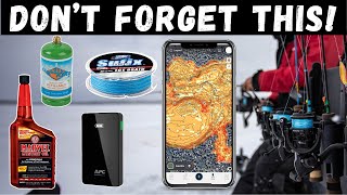 Ice Fishing Preparation - 10 Things To Do RIGHT NOW to Prep for the '23-'24 Ice Season! (Checklist)