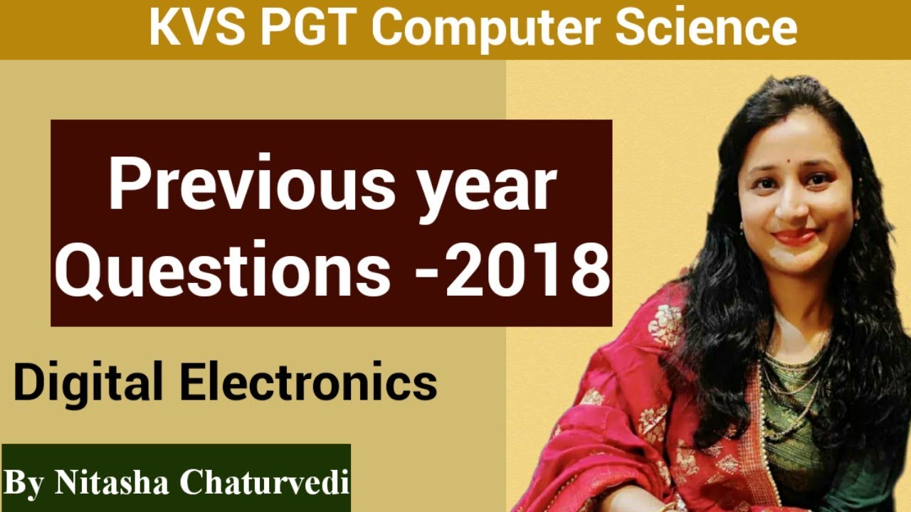 Watch video KVS PGT Computer Science Previous year Questions | #1 |KVS Prepration 2022| Nitasha Chaturvedi Now KVS PGT Computer Science Previous year Questions | #1 |KVS Prepration 2022| Nitasha Chaturvedi