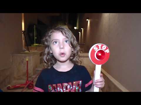 He wouldn't let us pass