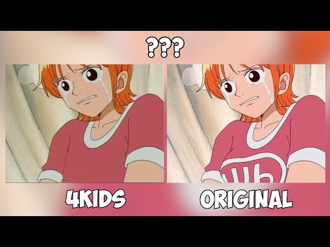 One Piece censorship comparison