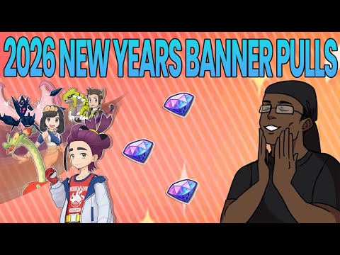 New Years 2026 Banner Pulls  ¦ Pokémon Masters EX Pull Session