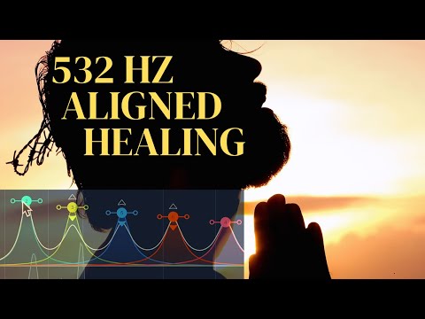 Protection with Jesus Healing Light 532 1064 2128 Hz for Sleep Prayer - full frequency healing music