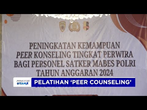 BIRO PSIKOLOGI LAKSANAKAN PEER KONSELING TERHADAP 81 PERWIRA POLRI