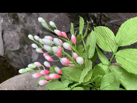 ABC TV | How To Make Paper Flower With Crepe Paper #9 - Craft Tutorial