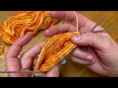 Workshop ToeUp-Socken Teil 2, Die Vorbereitung für die Ferse