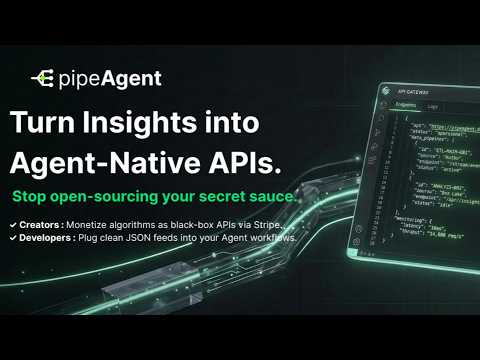 PipeAgent 1-Minute Demo
