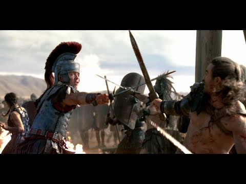 Gannicus VS Caesar All Fights || Spartacus ||