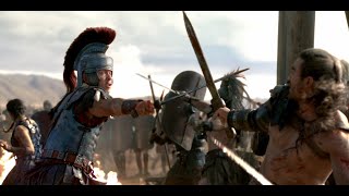 Gannicus VS Caesar All Fights || Spartacus ||