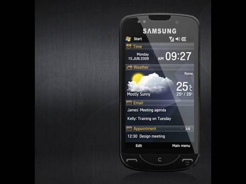Samsung Omnia Pro B7610 Unboxing