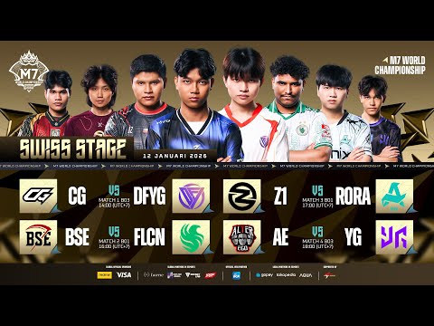 🔴 LIVE | SWISS STAGE HARI 3 | M7 World Championship | (ID)