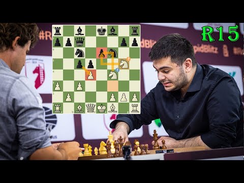 Magnus Carlsen (2881) vs Rudik Makarian (2601) || World Blitz Chess 2025 - R15