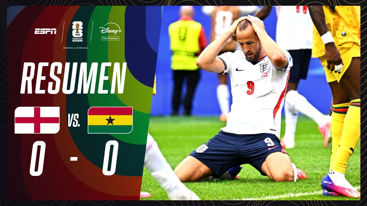 NO GHANA PERO SUEÑA: LOS AFRICANOS EMPATARON CON INGLATERRA| Inglaterra 0-0 Ghana | RESUMEN | M46