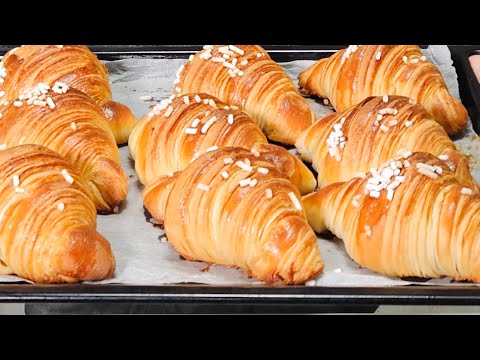 🥐CORNETTI FATTI CON IMPASTO A MANO-Risultato assicurato-corso di pasticceria in casa