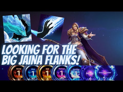 Jaina Water Ele - Looking for the BIG JAINA FLANKS! - B2GM Season 6(Diamond 5)