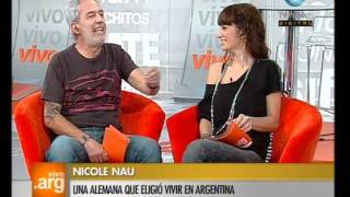 Vivo en Argentina: Un lugar en el mundo: Nicole Nou, bailarina de tango - 02-08-11 (1 de 2)
