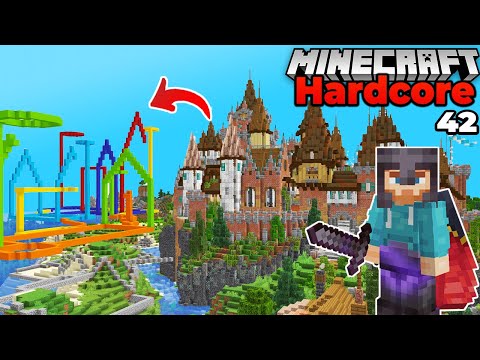 My Castle Mega Base Expansion in Minecraft Hardcore Survival Let's Play