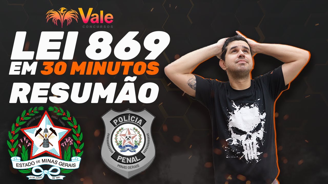 LEI 869 em 30 minutos ( RESUMÃO)